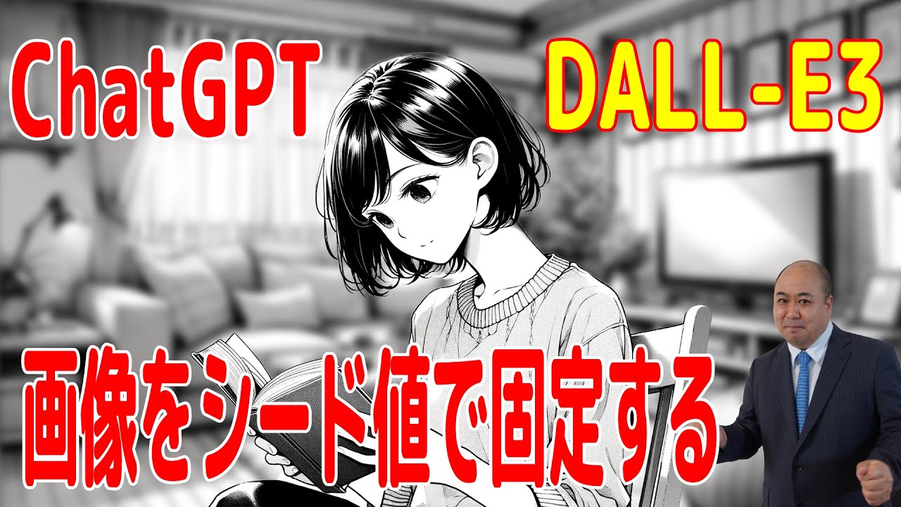 DALLE3で生成した画像をシード値で固定する方法