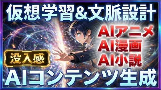 AIアニメをアーキテクチャ設計で理想的な作品コンテンツへ！