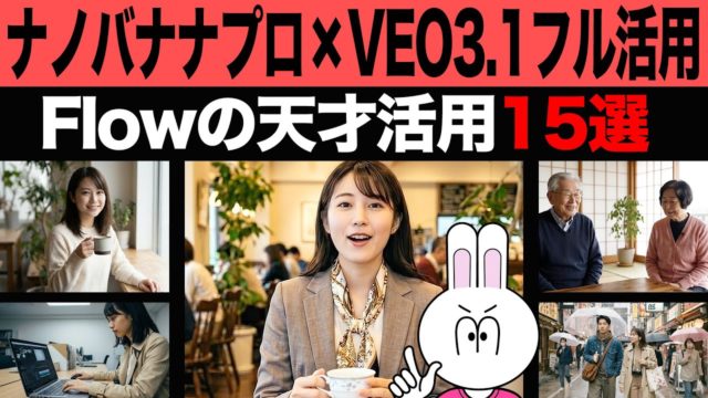 Google映像制作AI「Flow」の最新活用法15選を初心者にもわかりやすく完全解説