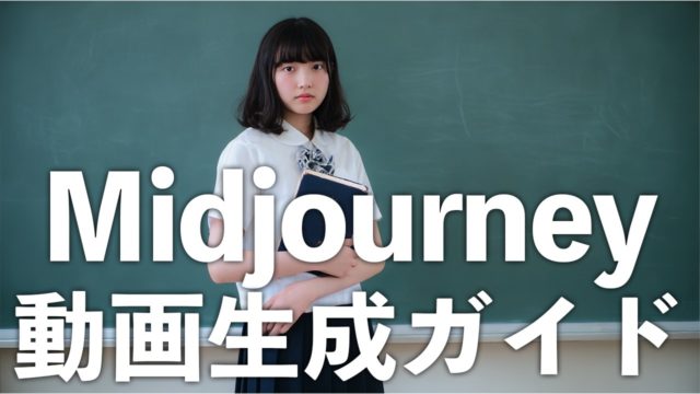画像生成の王様「Midjourney」で動画生成ができるぞ！コスパもクオリティも最強です。