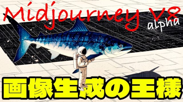 Midjourney V8 別物です｜日本語OK・約5倍速・V7との比較
